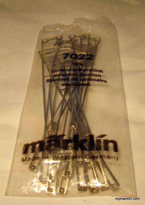 Marklin 7022 – elementi isolati di catenaria