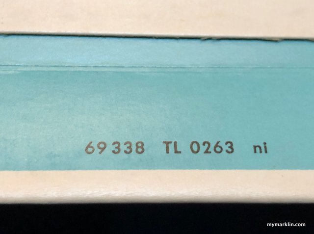 scatola delle 3038 fabbricata nel febbraio 1963